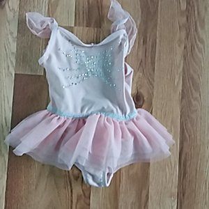 Pink ballet girls dance leotard 4/5